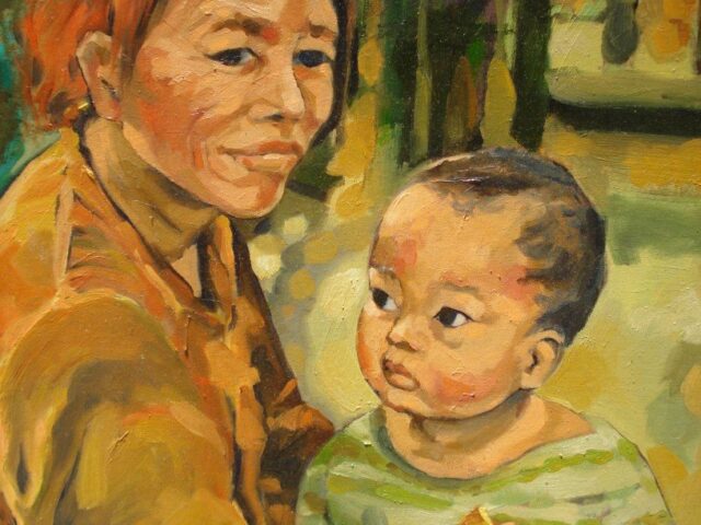 Donna con bambino